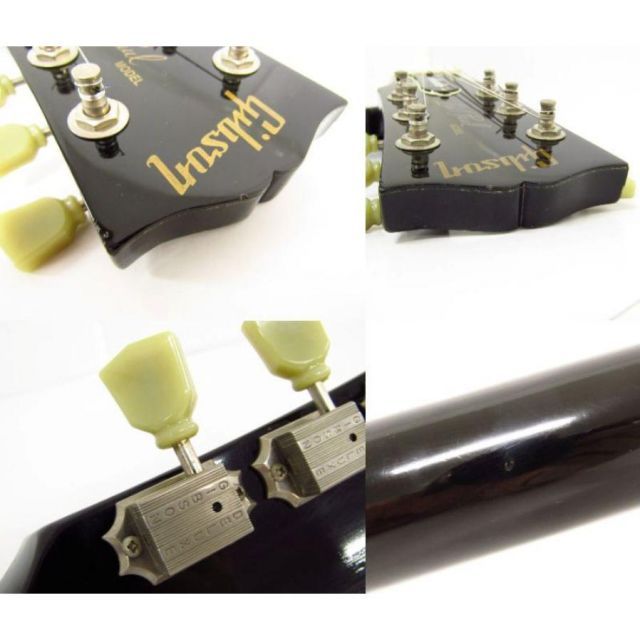 Gibson Les Paul Studio Ebony ギブソン エレキギター 社外ハード