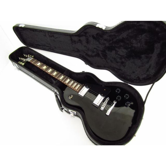 Gibson Les Paul Studio Ebony ギブソン エレキギター 社外ハード