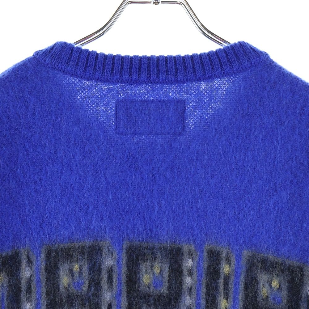 WACKO MARIA (ワコマリア) 23AW LOGO MOHAIR KNIT JACQUARD SWEATER