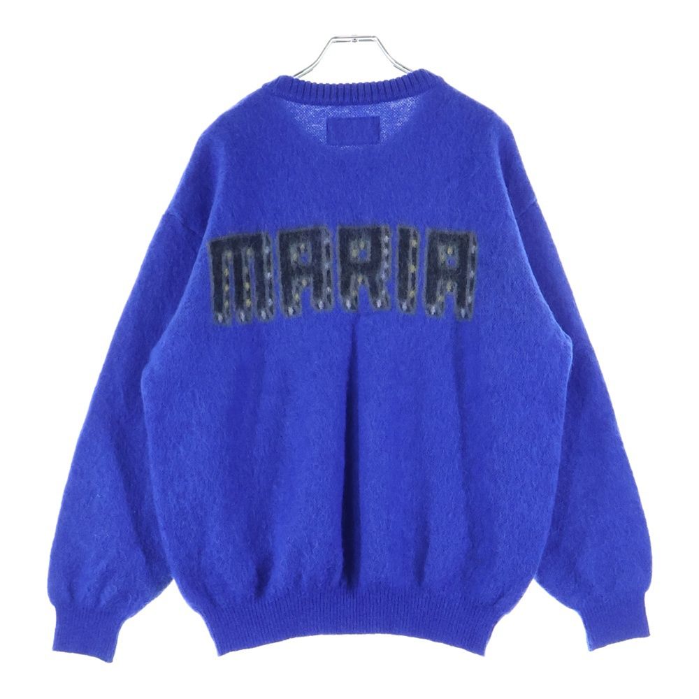 WACKO MARIA (ワコマリア) 23AW LOGO MOHAIR KNIT JACQUARD SWEATER