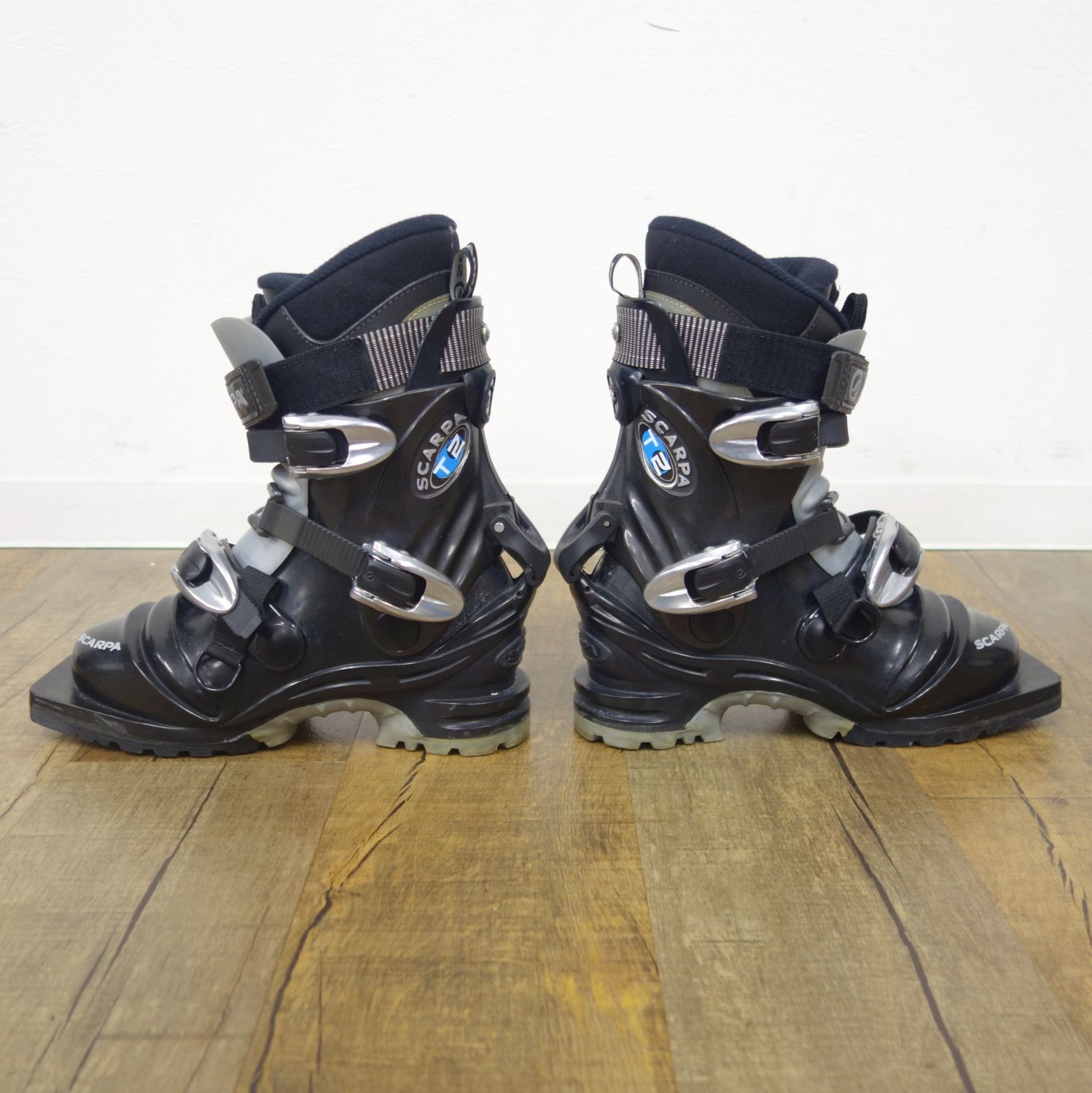 スカルパ SCARPA T2 テレマーク スキー ブーツ 75mm 3ピン 23 - メルカリ