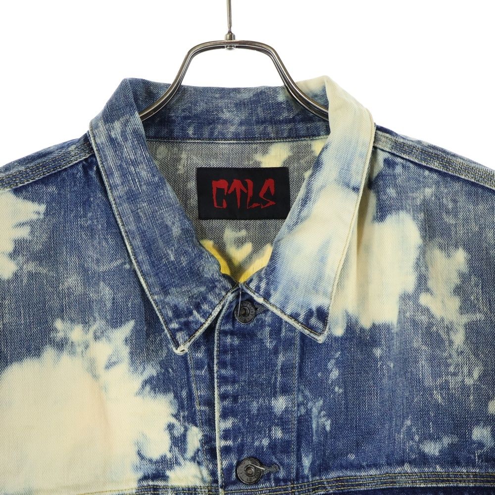 cvtvlist (カタリスト) DENIM JACKET バックキャラクターパッチ