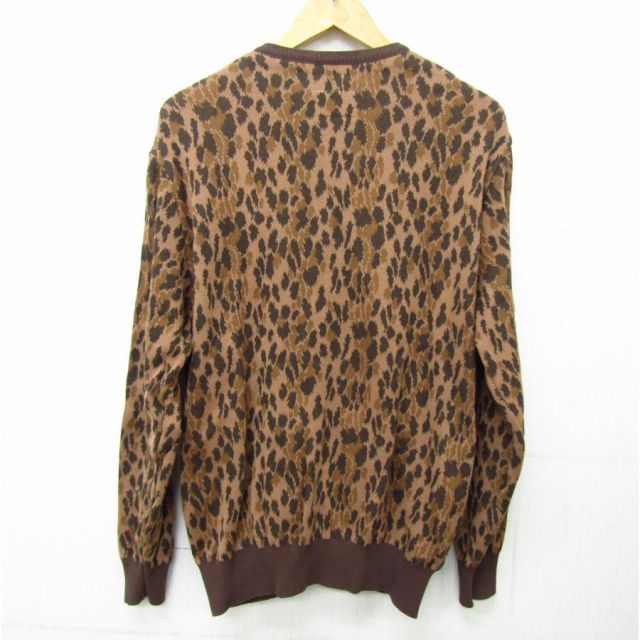 WACKO MARIA ワコマリア LEOPARD JACQUARD CARDIGAN 25SS レオパード