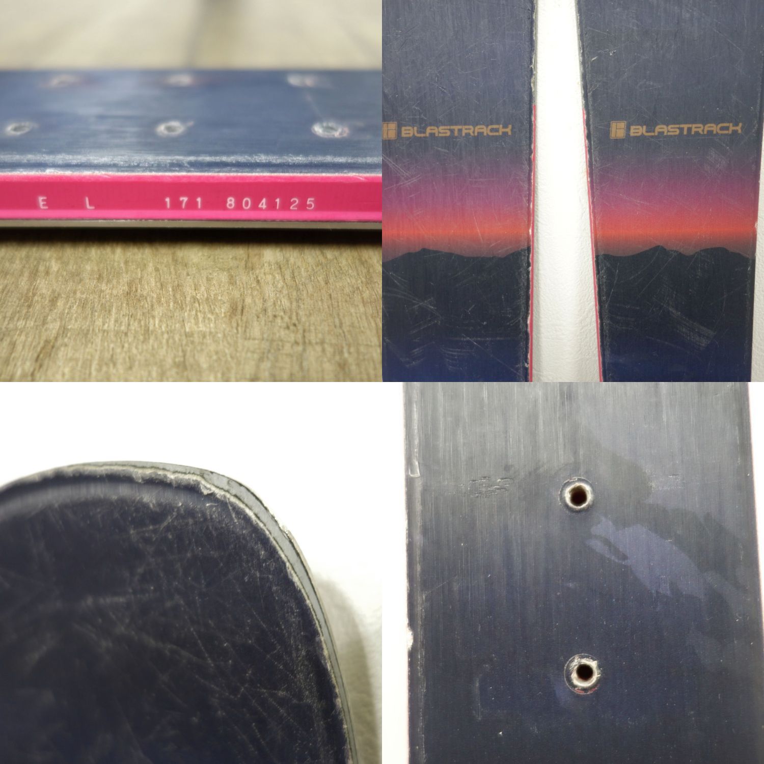 ブラストラック 人気 BLASTRACK ELIXIR 171cm センター80mm ブラス