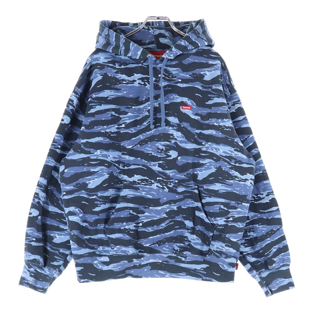 Supreme / パーカー/M/コットン/BLU SUPREME (シュプリーム) Small Box Hooded Sweatshirt スモール