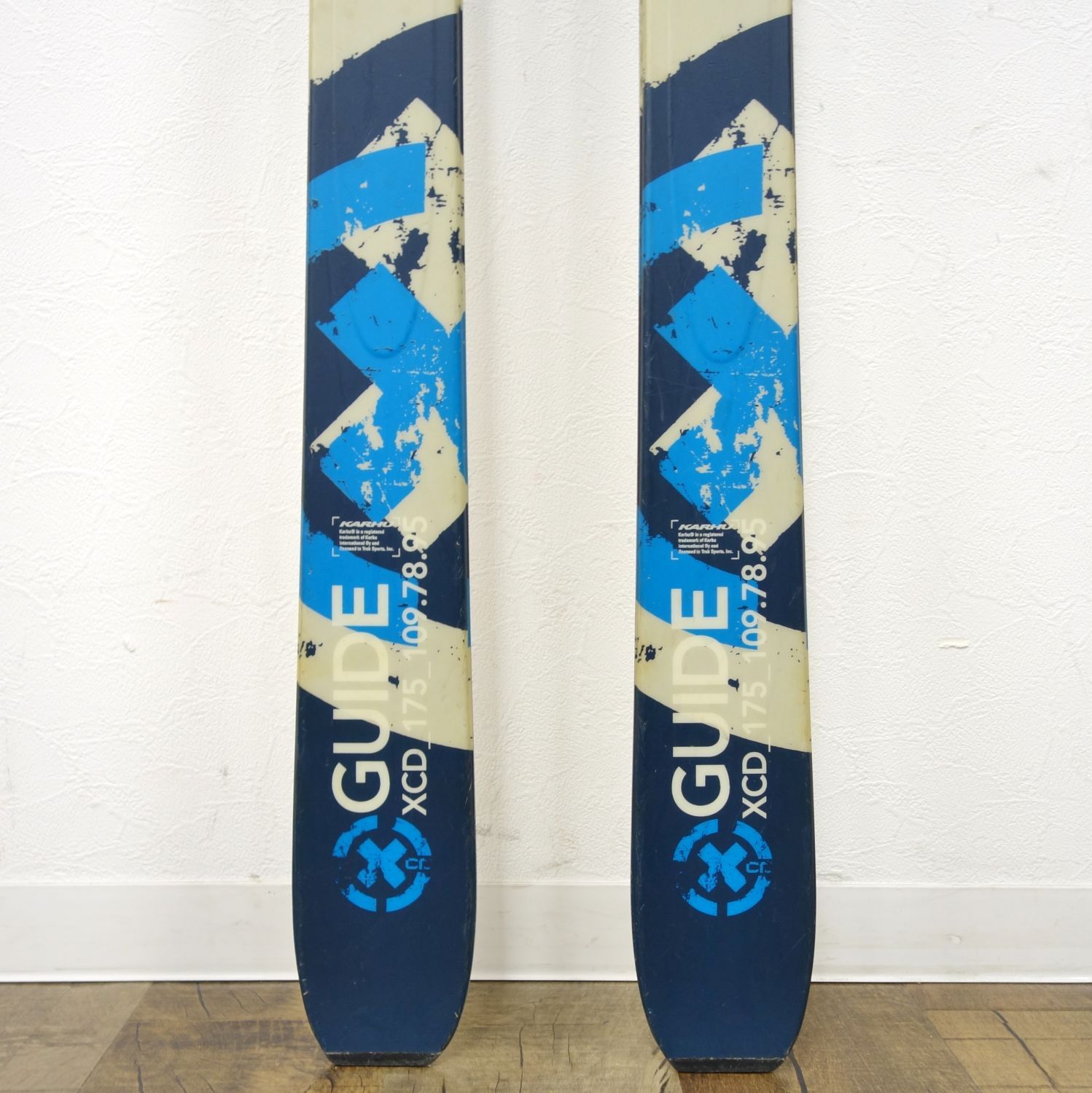 カルフKALFU XCDガイド175cm テレマークステップソール板 カルフ KARHU GUIDE XCD 175cm ステップソール ビンディング - メルカリ