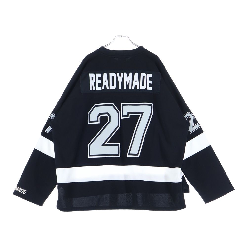 READY MADE (レディメイド) 23SS GAME SHIRT SMILE スマイル刺繍 長袖