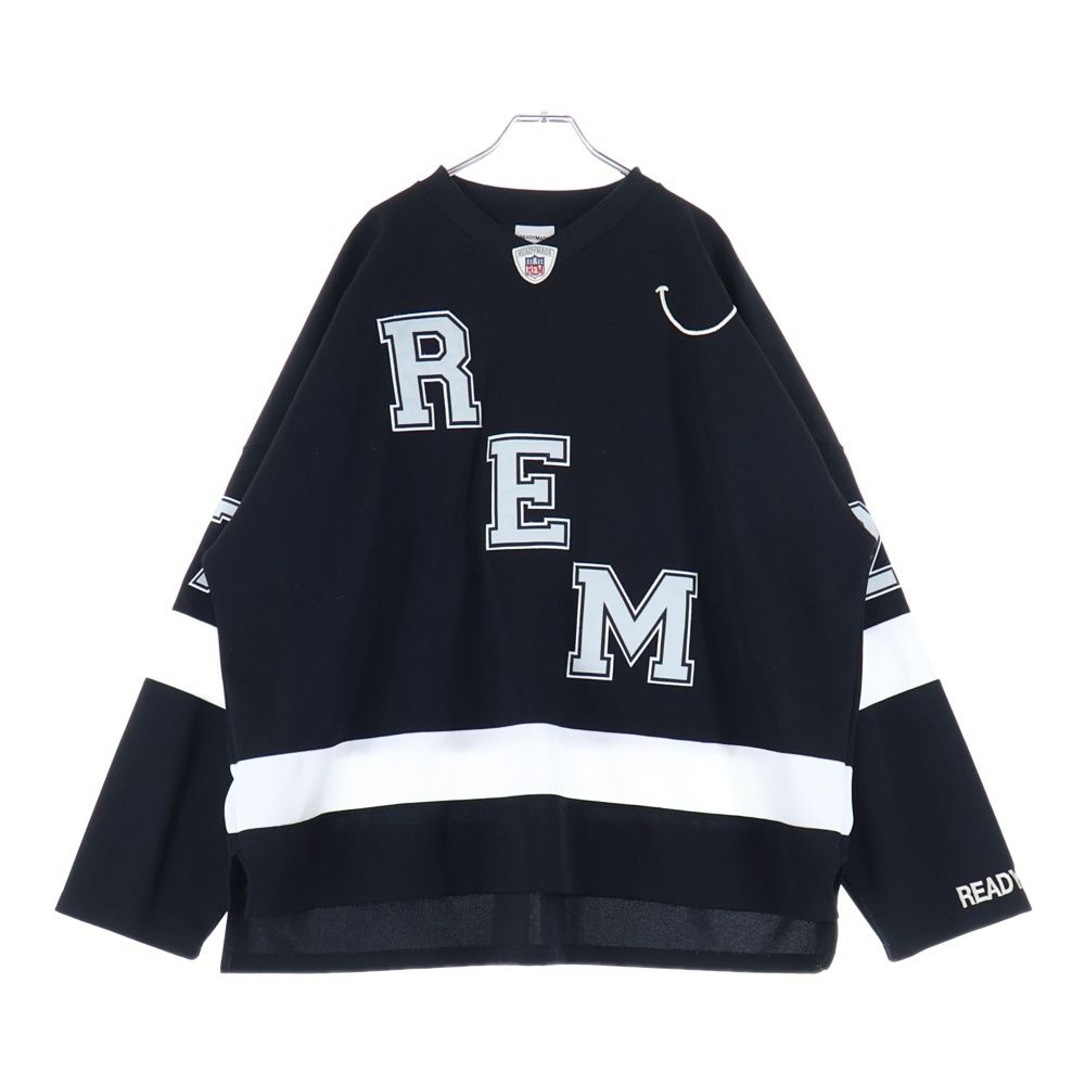 READY MADE (レディメイド) 23SS GAME SHIRT SMILE スマイル刺繍 長袖