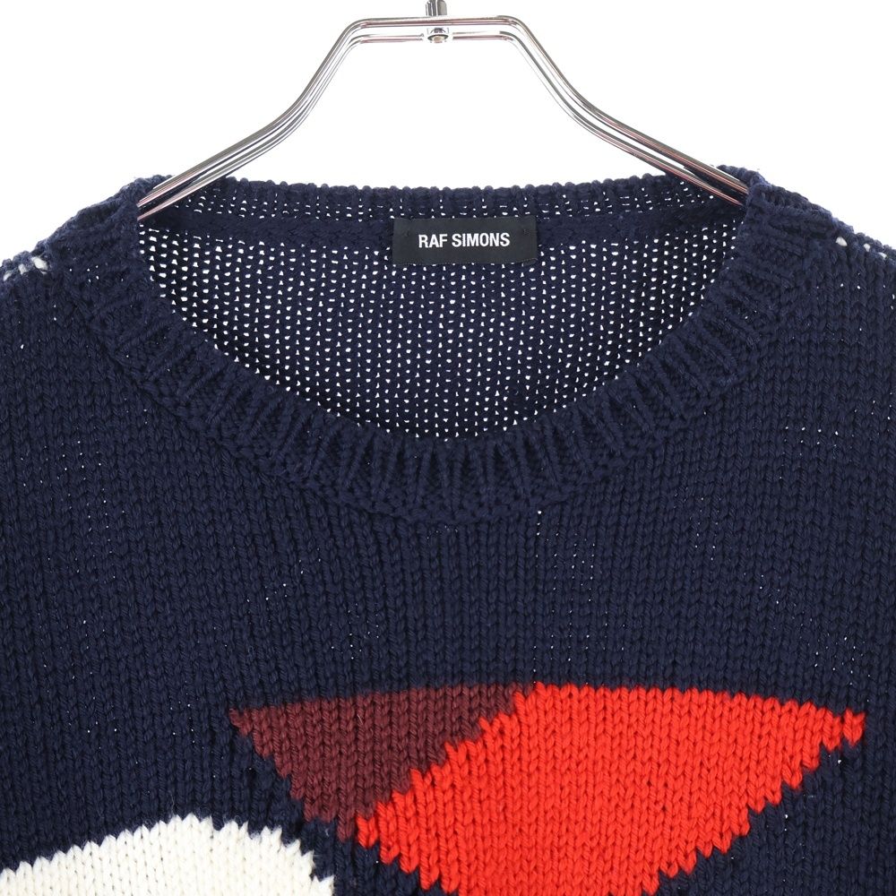 RAF SIMONS (ラフシモンズ) 19AW RSロゴ 915864 プルオーバーニット 