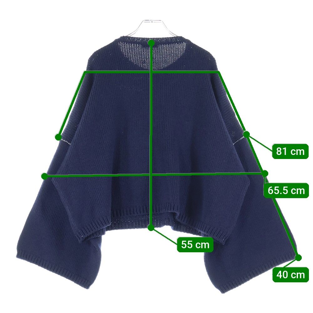 RAF SIMONS (ラフシモンズ) 19AW RSロゴ 915864 プルオーバーニット