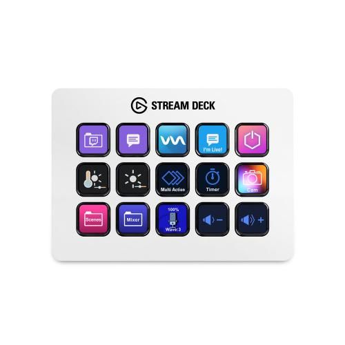 エルガト Elgato Stream Deck MK.2 White 日本語パッケージ ショートカットコントローラー ホワイト -JP