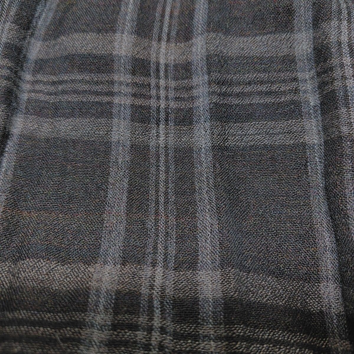 ebure エブール スカート サイズ38 M レディース ダークブラウン ライトグレー チェック柄 その他 スカート レディース