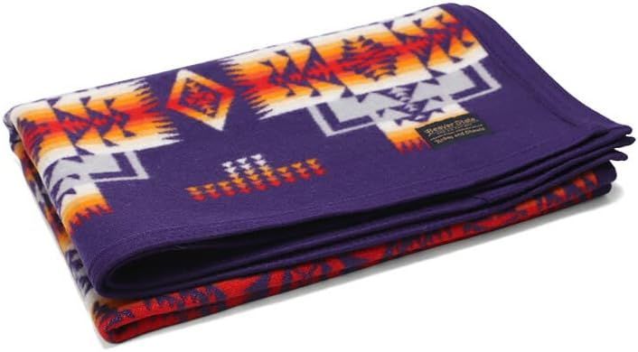 PENDLETON ペンドルトン チーフジョセフ クリブブランケット パープル