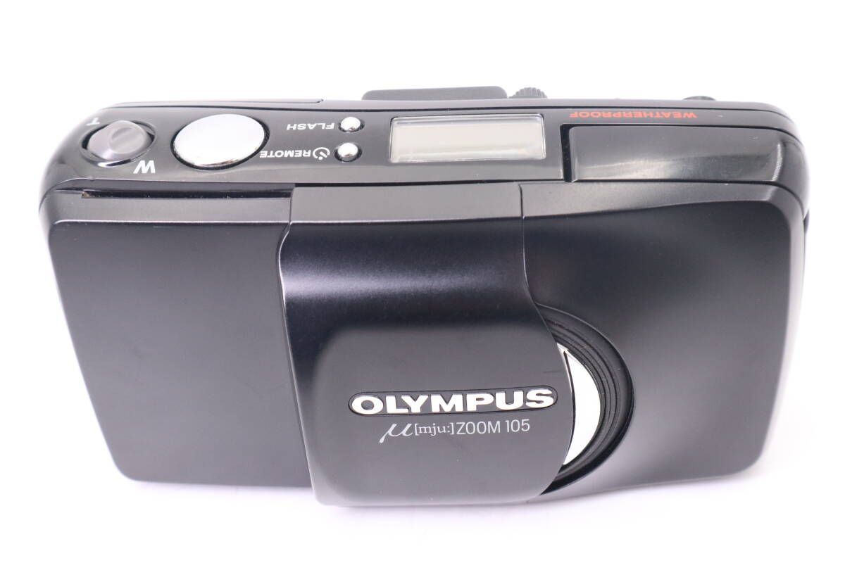 OLYMPUS u ZOOM 105 オリンパス フィルムカメラ ブラック f 11162
