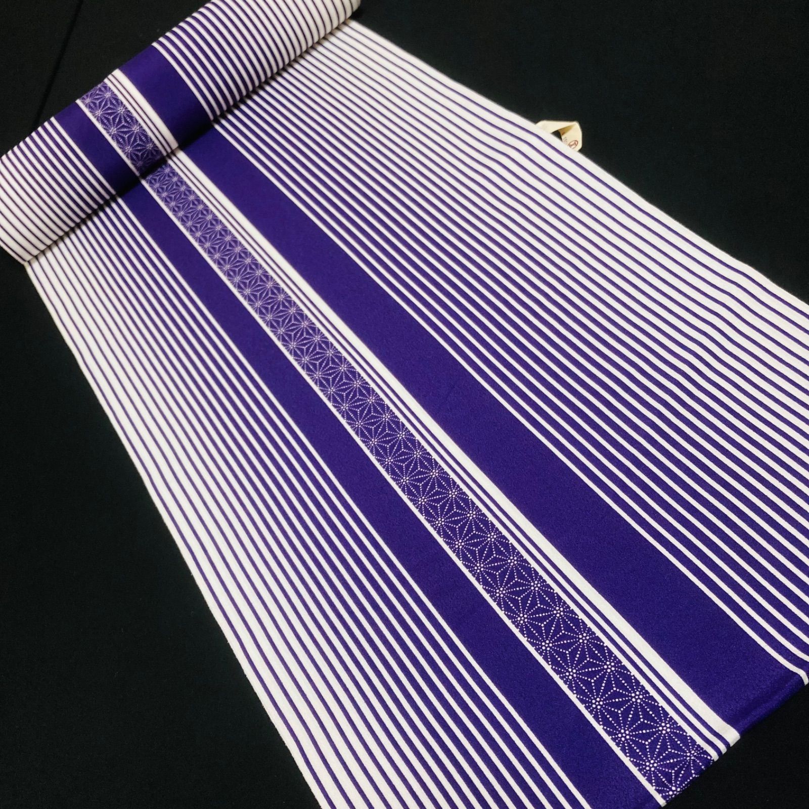 着物と帯オレンジ y135◾️割と綺麗なポリエステル化繊着尺反物5点