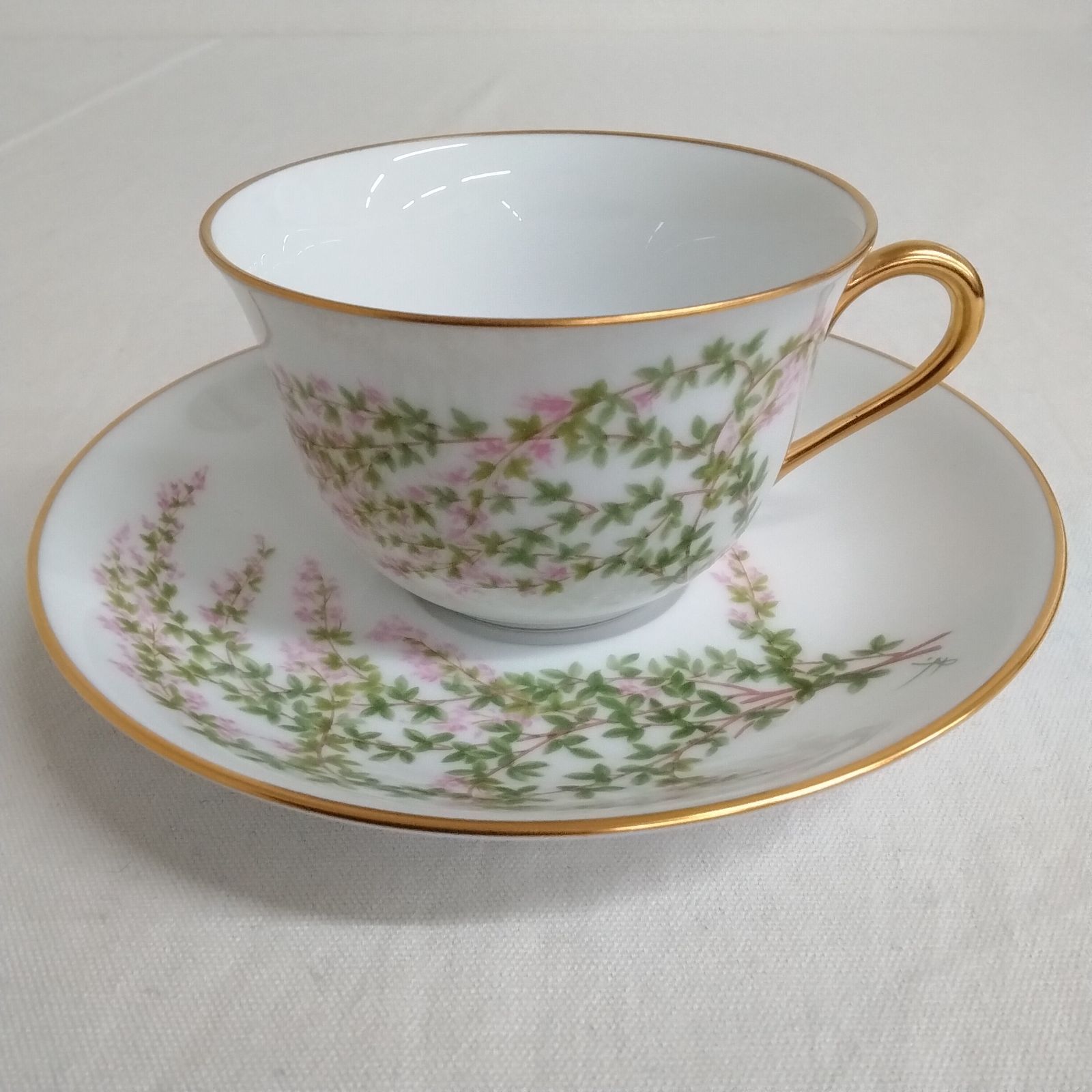 大倉陶園・限定版飾皿〈比翼連理〉フランクリンポーセリン 大倉陶園 限定版