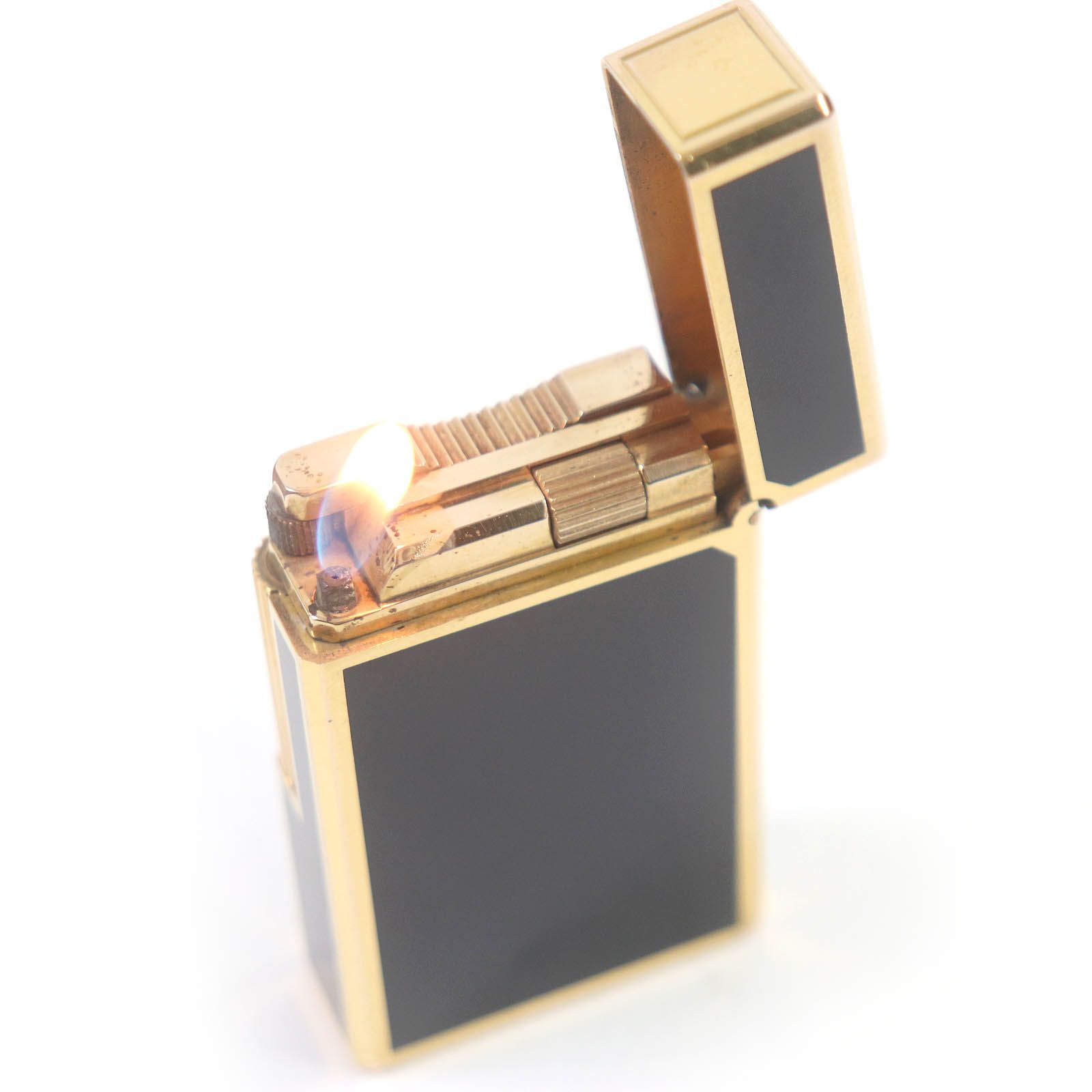 良品□Dupont デュポン ライン1 ロング 都彭 ローラー式 喫煙具 ガス 