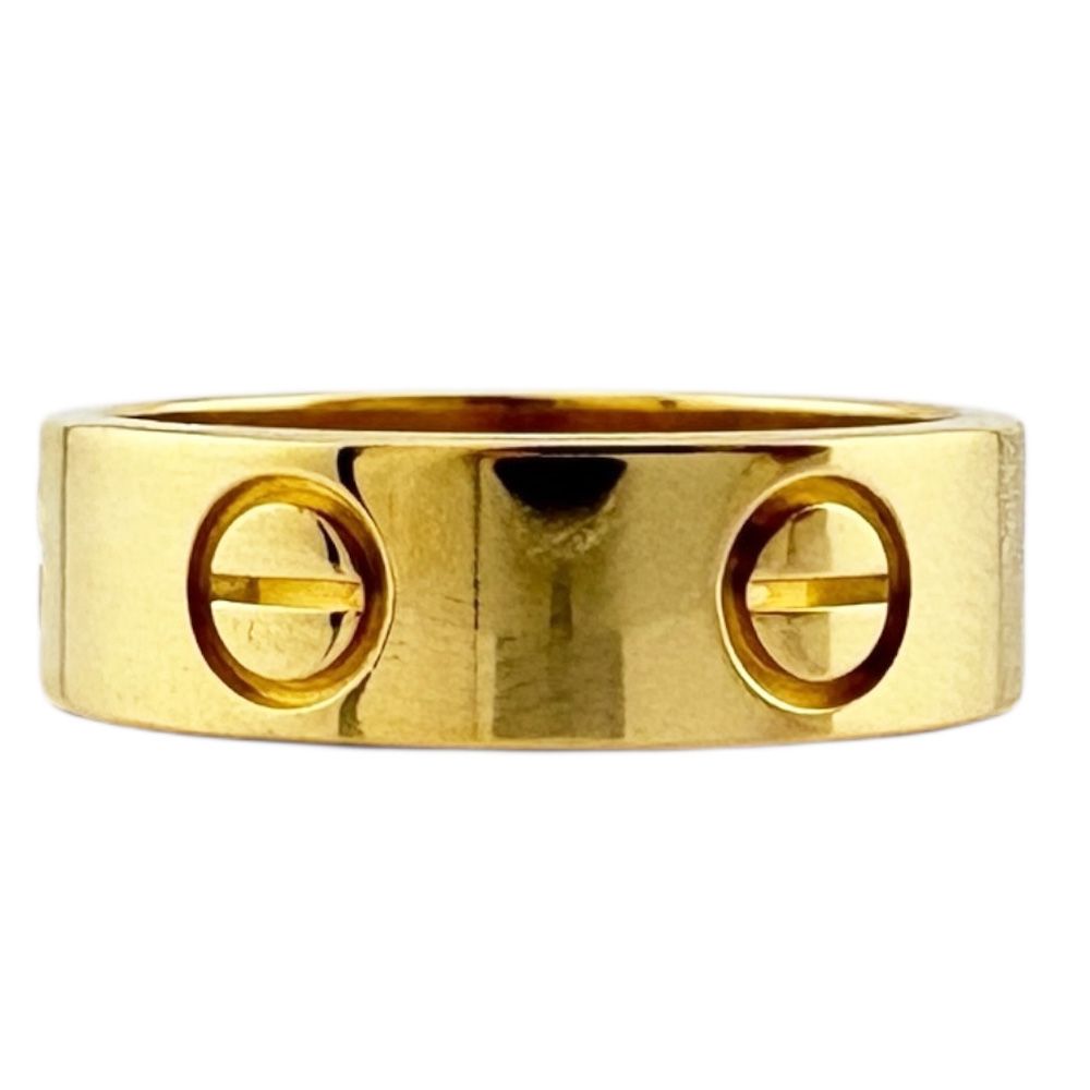 カルティエ ラブ リング 指輪 10号 18金 K18イエローゴールド カルティエ ラブ リング 指輪 10号 18金 K18イエローゴールド