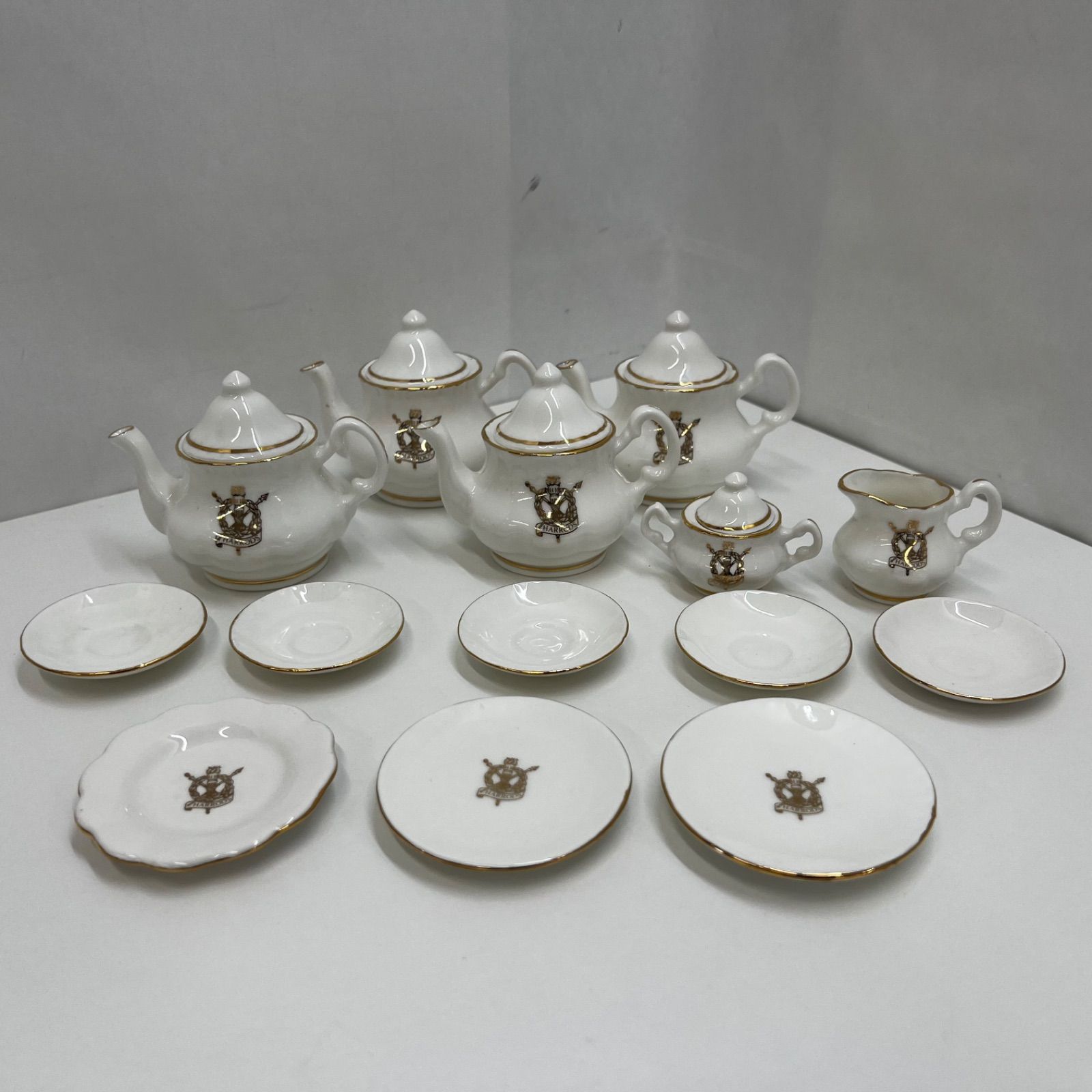 3 000226 Harrods BY OBJETS D ART ハロッズ ミニチュア 食器セット