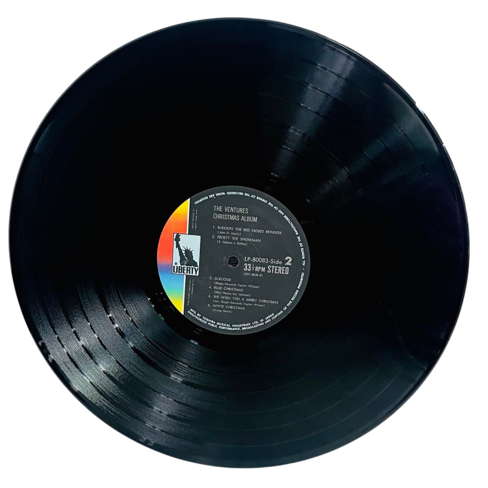 レコード F12031 レコード ベンチャーズ クリスマス・アルバム LP