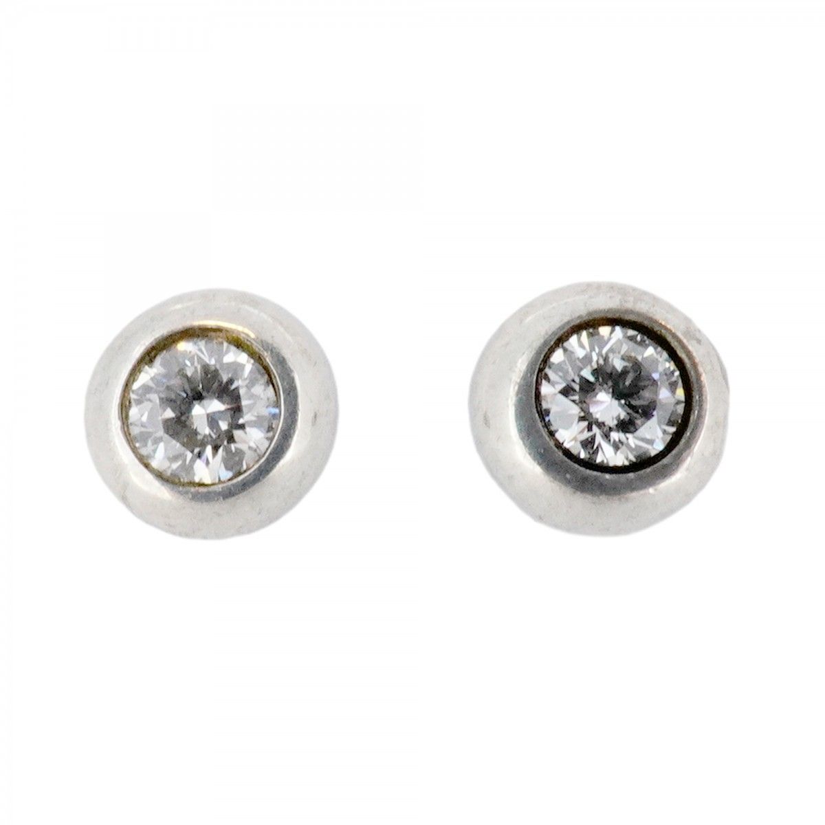 5job0669】ティファニー ピアス バイザヤード 1PD シルバー925