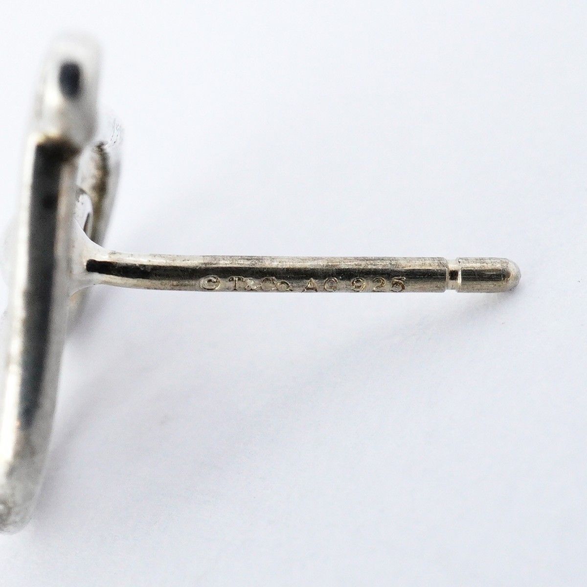 5job0672】ティファニー ピアス ヴェネチア/ゴルドーニハート シルバー