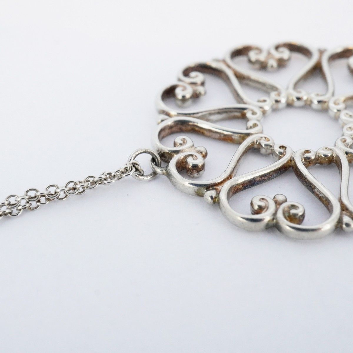 TIFFANY&Co. / ネックレス/SILVER/SLV/トップ有/レディース/ヴェベチアゴルドーニ 5job0673】ティファニー ネックレス ヴェネチア/ゴルドーニ/メダリオン