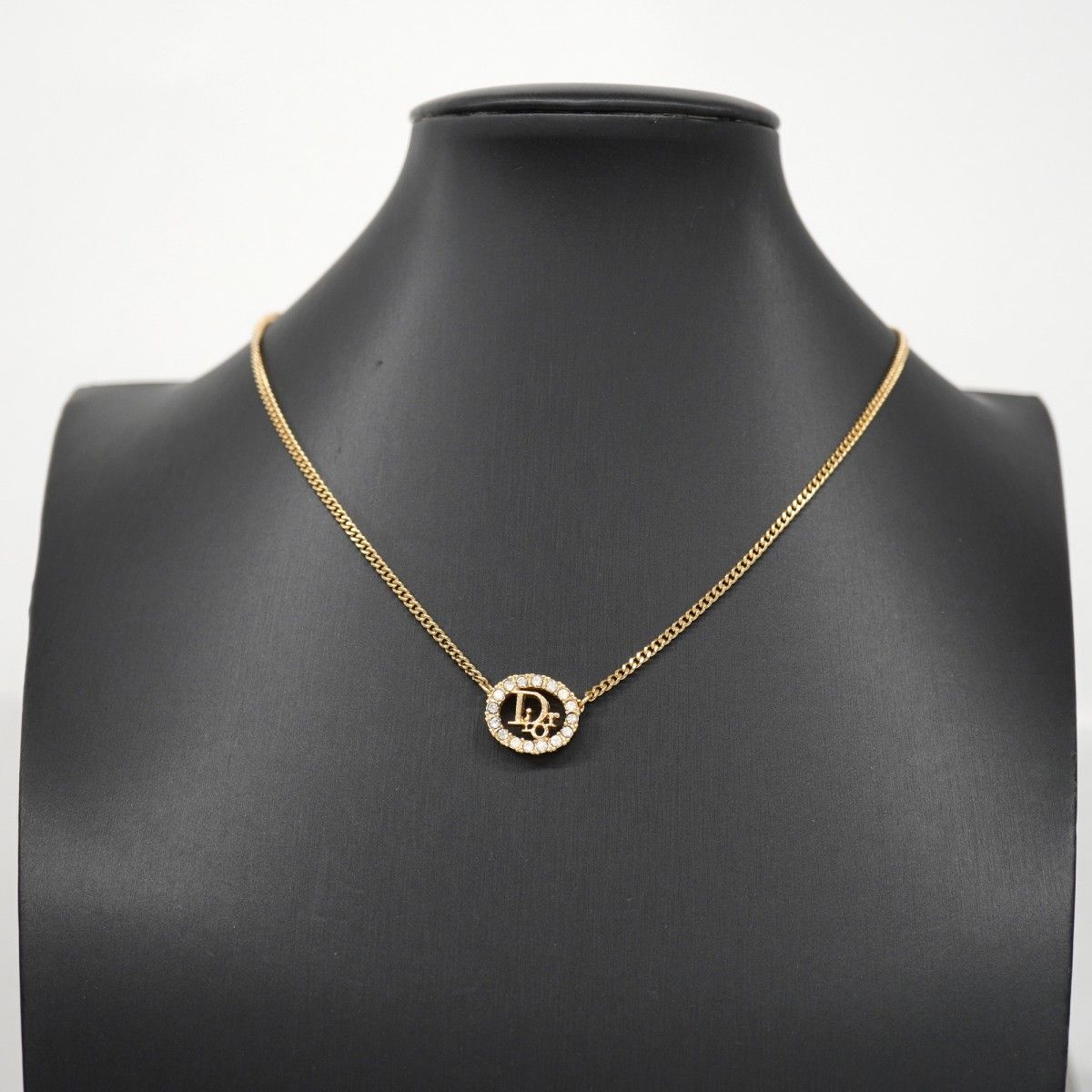 5job0674】クリスチャンディオール ネックレス ディオールロゴ