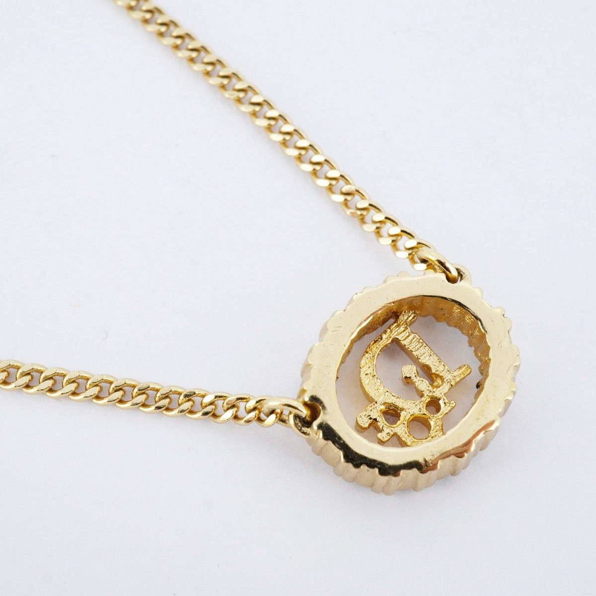 5job0674】クリスチャンディオール ネックレス ディオールロゴ