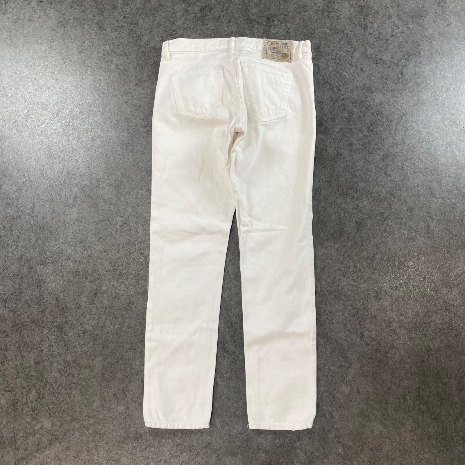 DENIM & SUPPLY Ralph Lauren ホワイトデニム Ralph Lauren THOMPSON 650 Denim Jeans ラルフローレン デニムパンツ