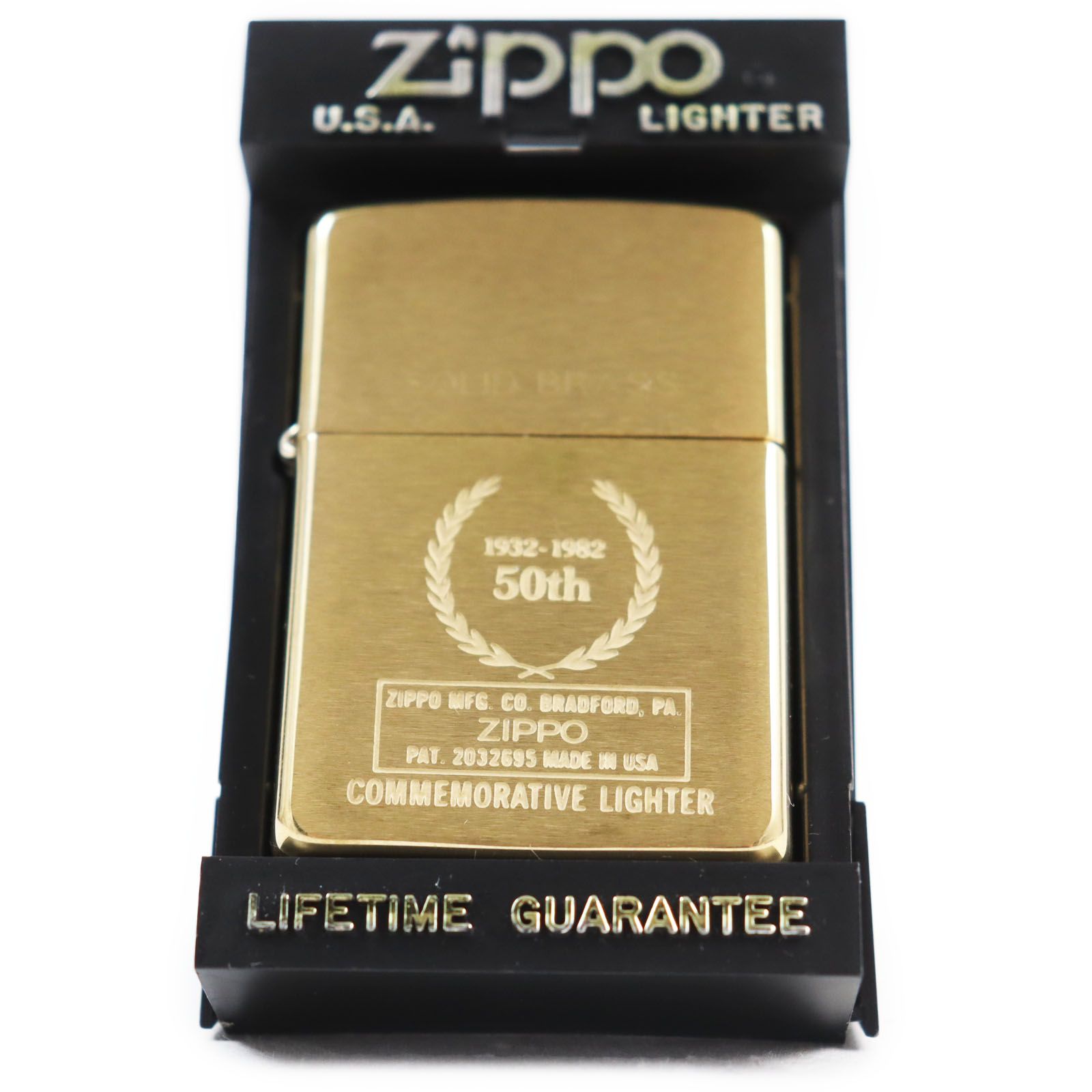 未使用品○ZIPPO ジッポ 50th SOLID BRASS ソリッドブラス 真鍮 未使用品○ZIPPO ジッポ 50th SOLID BRASS ソリッドブラス 真鍮