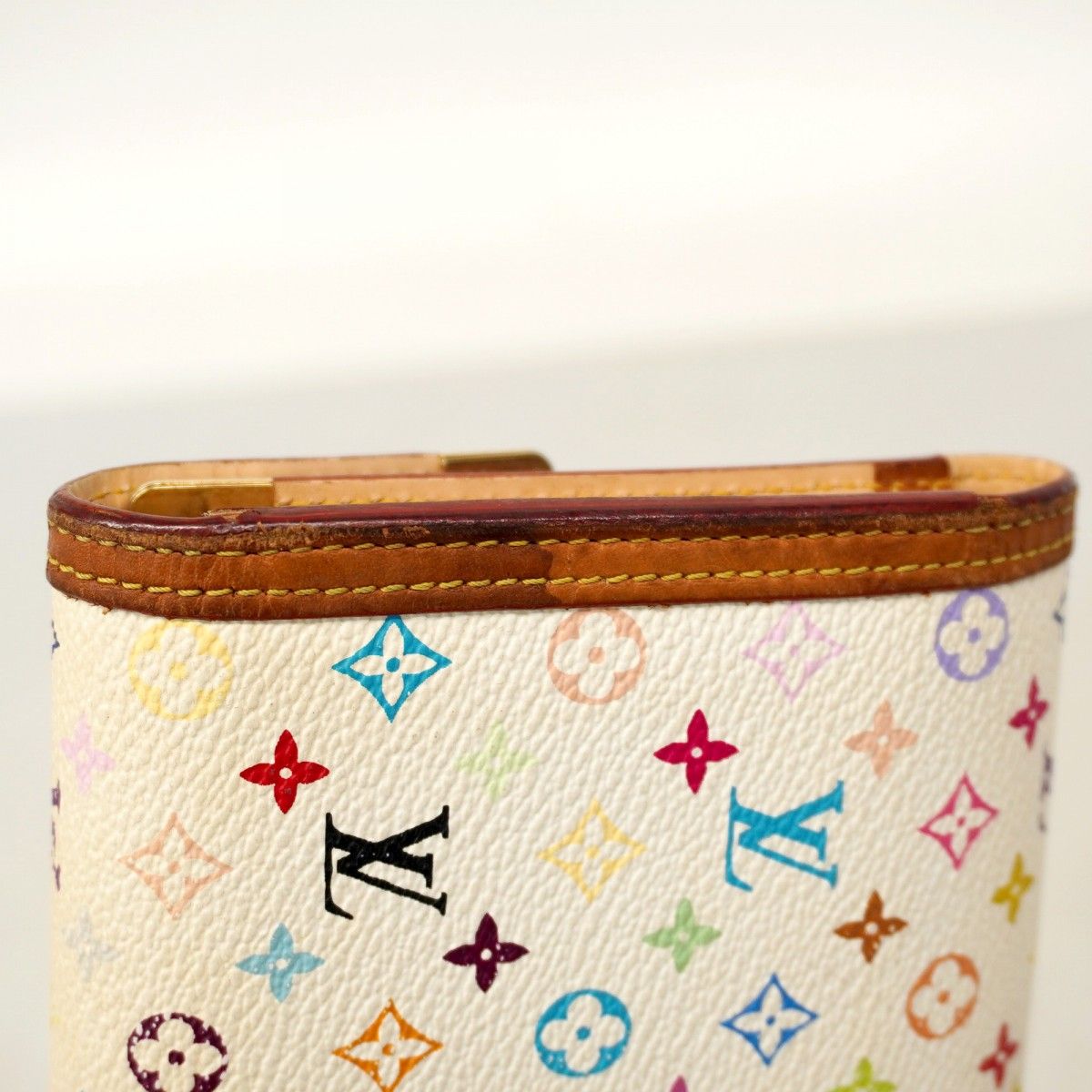 5pa0125】ルイヴィトン 三つ折り長財布 モノグラム・マルチカラー