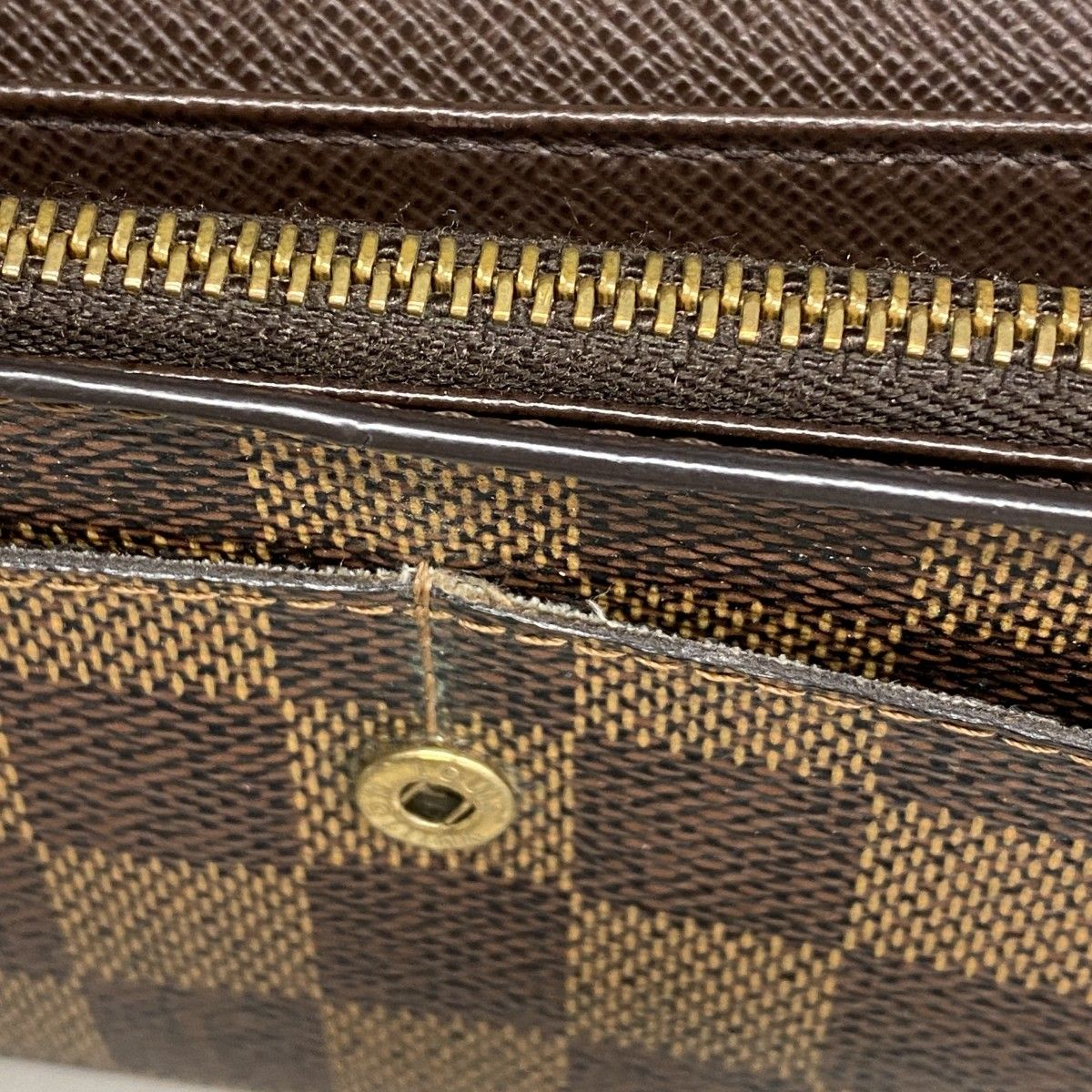 【5of6510】ルイヴィトン 長財布 ダミエ ポシェットポルトモネクレディ N61724 エベヌ【中古】レディース 5of6510】ルイヴィトン 長財布 ダミエ ポシェットポルトモネクレディ
