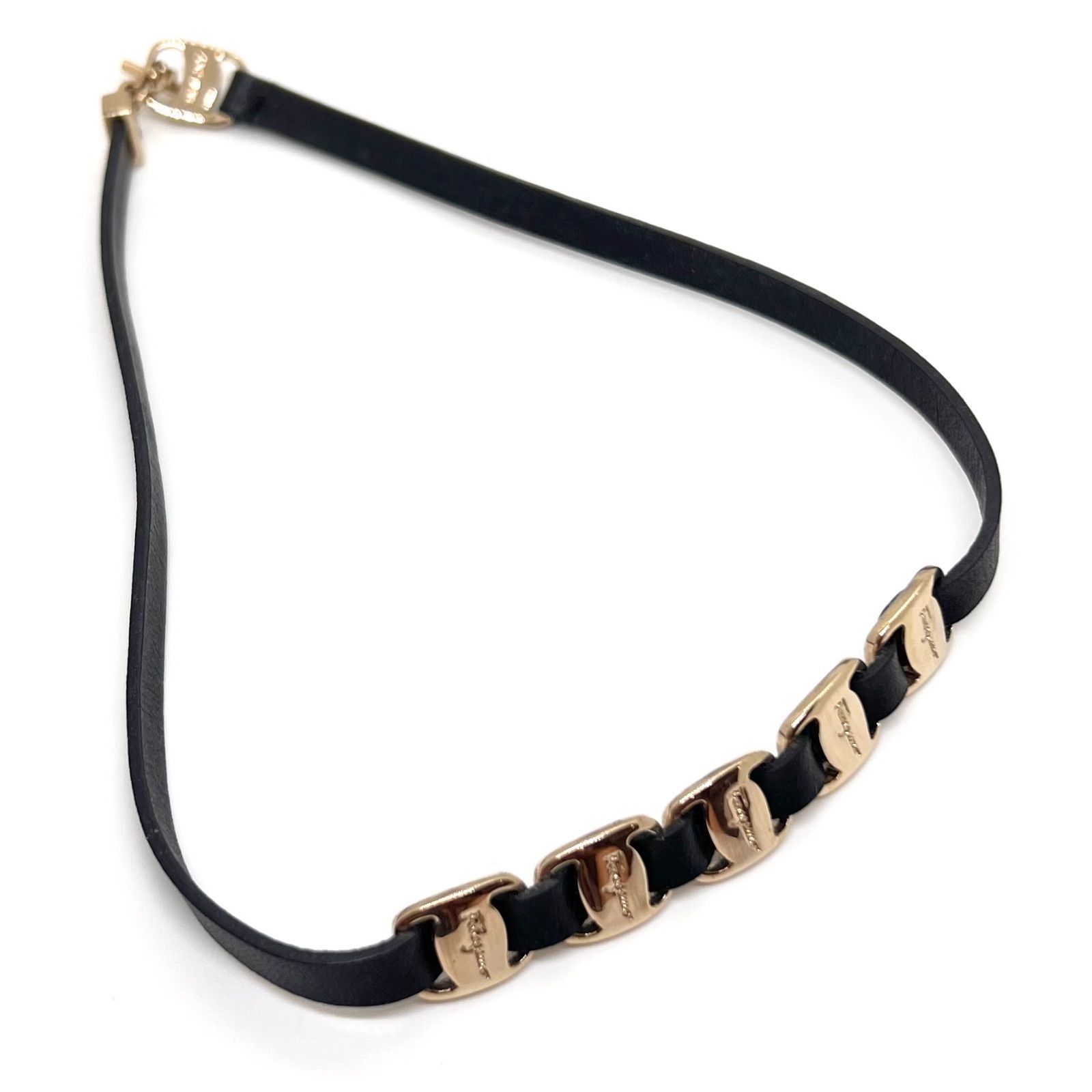 美品☆ Salvatore Ferragamo サルヴァトーレフェラガモ ヴァラチェーン 