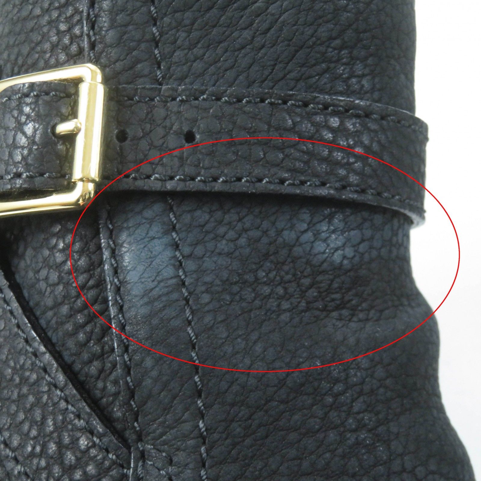 美品☆LOUIS VUITTON ルイヴィトン ロゴ金具付 ベルトデザイン チャン