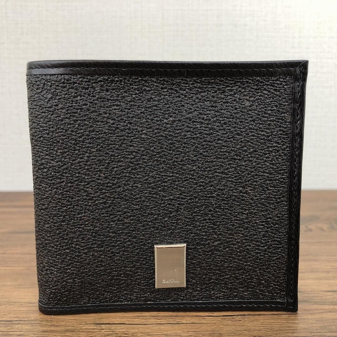 21 ☆送料込み☆ 極美品 dunhill 二つ折り財布 こげ茶系 - メルカリ