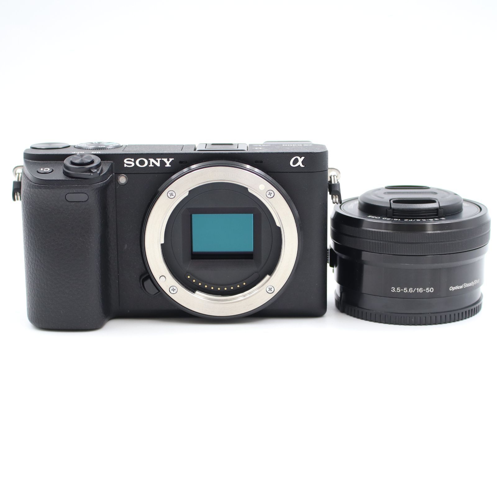 シャッター数 上品 SONY α6300 パワーズームレンズキット ブラック ミラーレス一眼カメラ ILCE 6300 ソニー