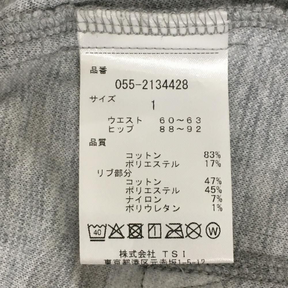 美品】パーリーゲイツ スカート グレー×白 総柄 レディース 1(M