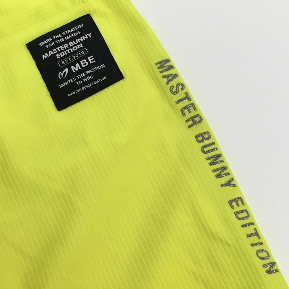 超美品】マスターバニー スカート 蛍光イエロー ストライプ地模様