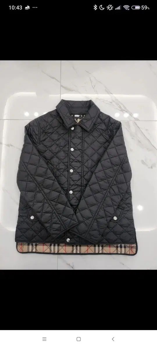 バーバリー キッズ キルティング ジャケット