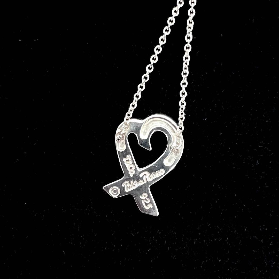 美品☆Tiffany & Co. ティファニー ネックレス ラビングハート 1P
