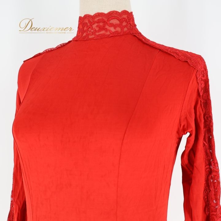 社交ダンス 衣装 レオタード レッド系 チャコット Chacott 赤 レース