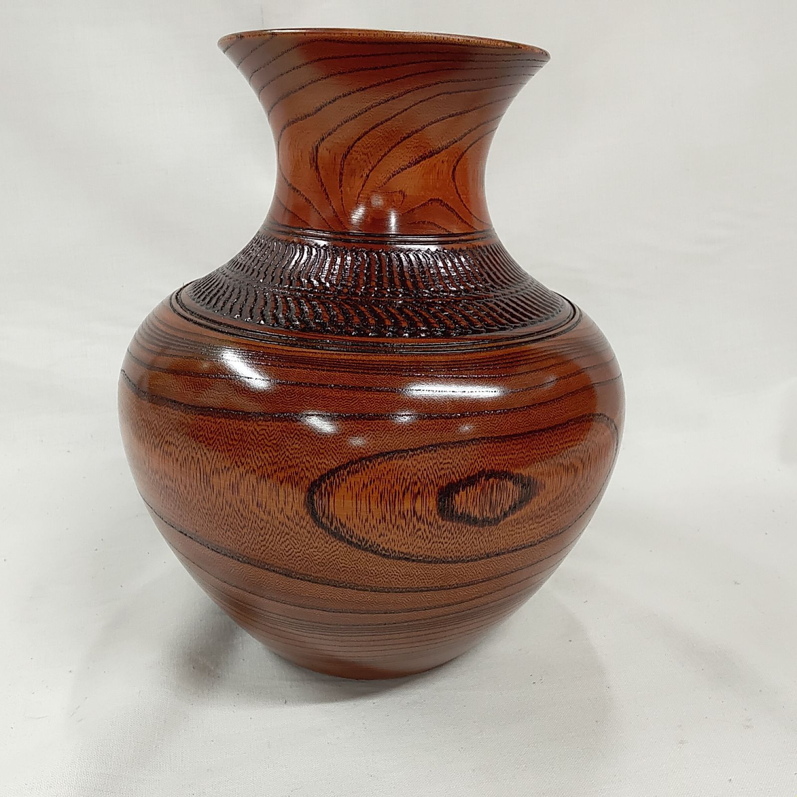 花器 花瓶 天然木 Q708 - メルカリ