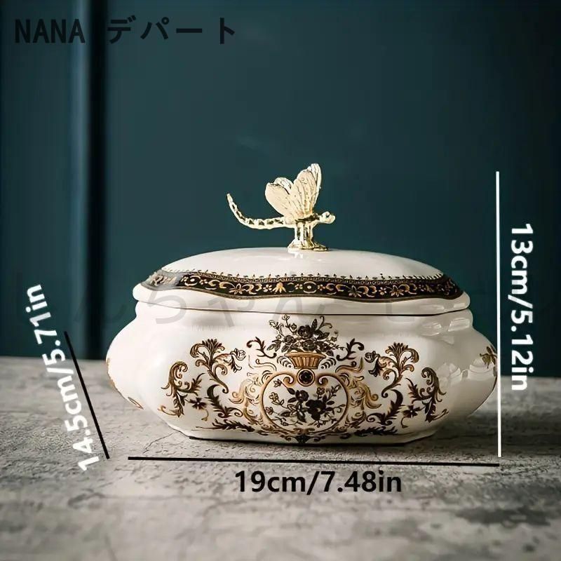 新品?未使用】ジュエリーボックス 小物入れ アンティーク 雑貨 ケース