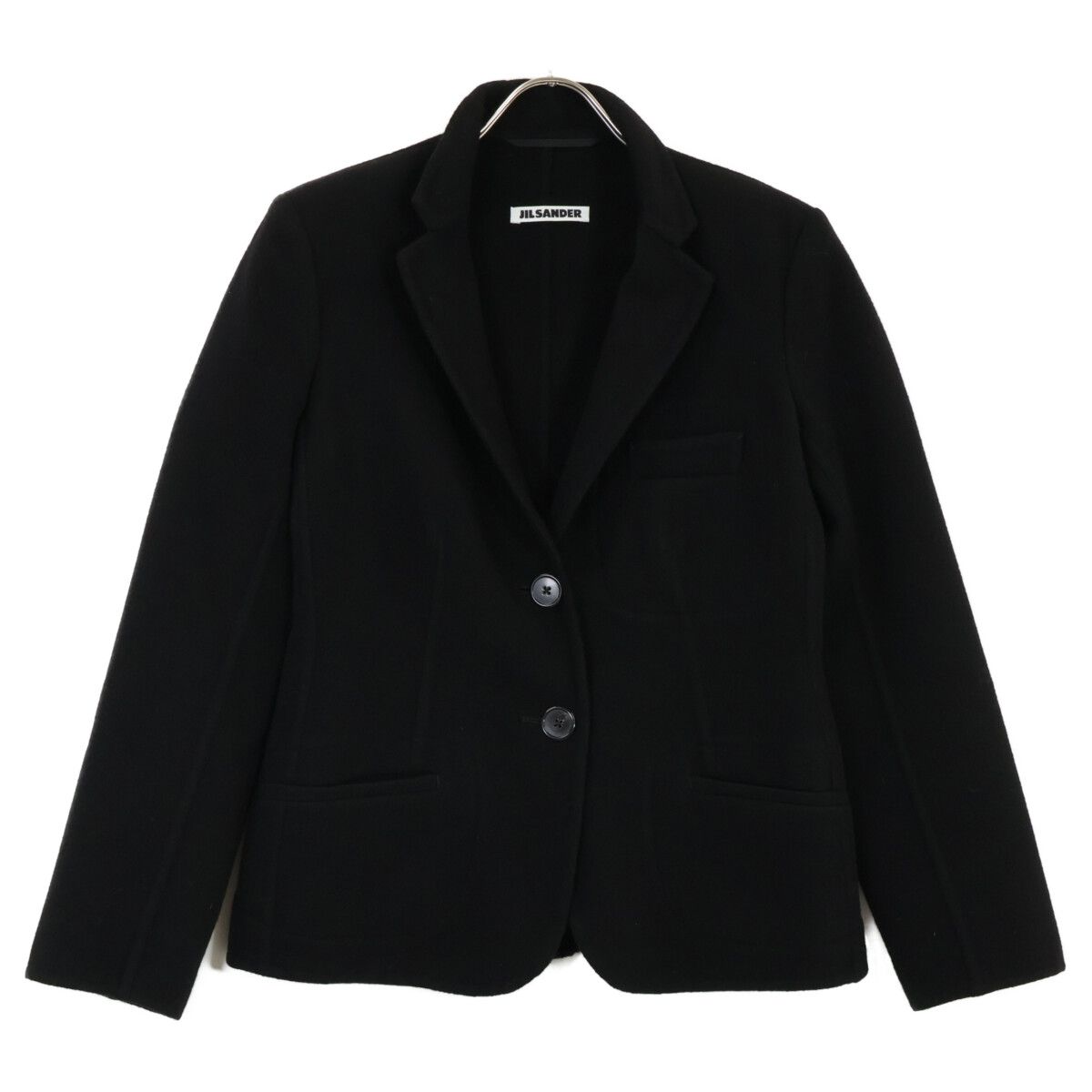 【極美品】JIL SANDER　ジルサンダー テーラードジャケット カシミヤ JIL SANDER ジルサンダー ﾌﾞﾗｯｸ ｶｼﾐﾔ ｼﾞｬｹｯﾄ 36 - メルカリ
