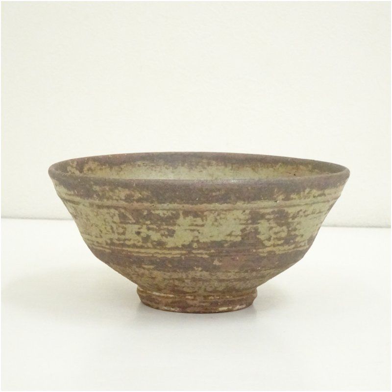 聞慶窯 十三代 陶泉 千漢鳳造 伊羅保茶碗（共箱） 茶道 抹茶 おしゃれ