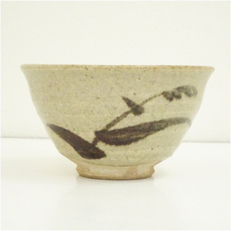 唐津焼 作家物 絵唐津茶碗 茶道 抹茶 おしゃれ 抹茶茶碗 抹茶碗 和食器