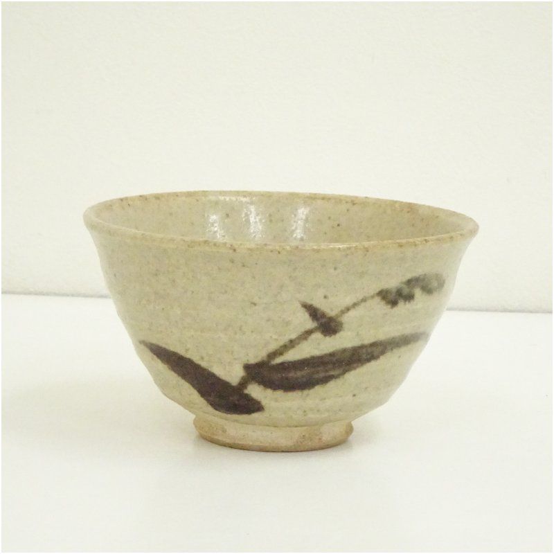 唐津焼 作家物 絵唐津茶碗 茶道 抹茶 おしゃれ 抹茶茶碗 抹茶碗 和食器