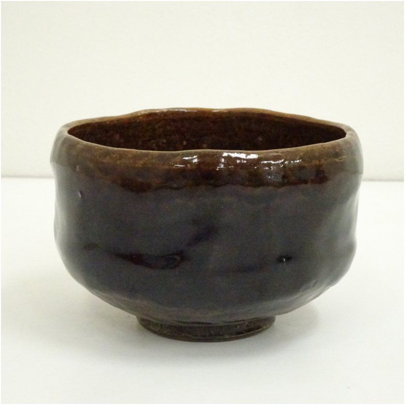 大樋焼 大樋一平造 茶碗（共箱） 茶道 抹茶 おしゃれ 抹茶茶碗 抹茶碗