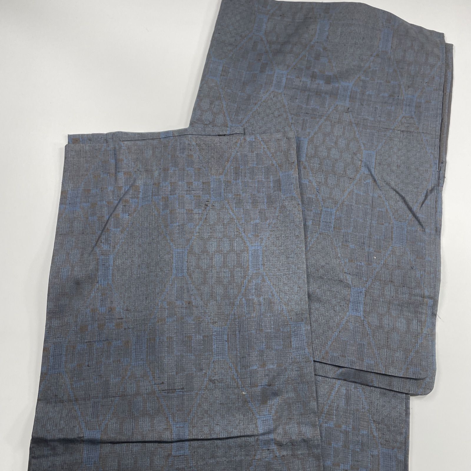 アンティーク紬 大島紬など 5枚 正絹 着物まとめ売り 同梱購入歓迎